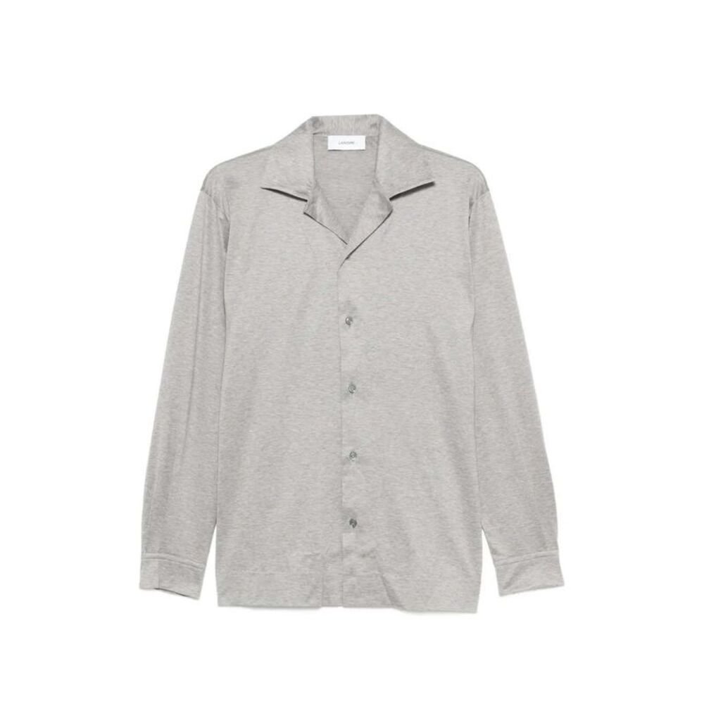 Lardini Men Long-Sleeved Button-Up Shirt